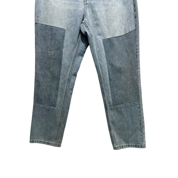 Everlane Curvy 90s Cheeky Straight Jeans Size 28 Blue Button Fly Organic Cotton - Picture 7 of 15